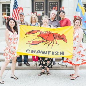Crayfish Party at the American Swedish Historical Museum